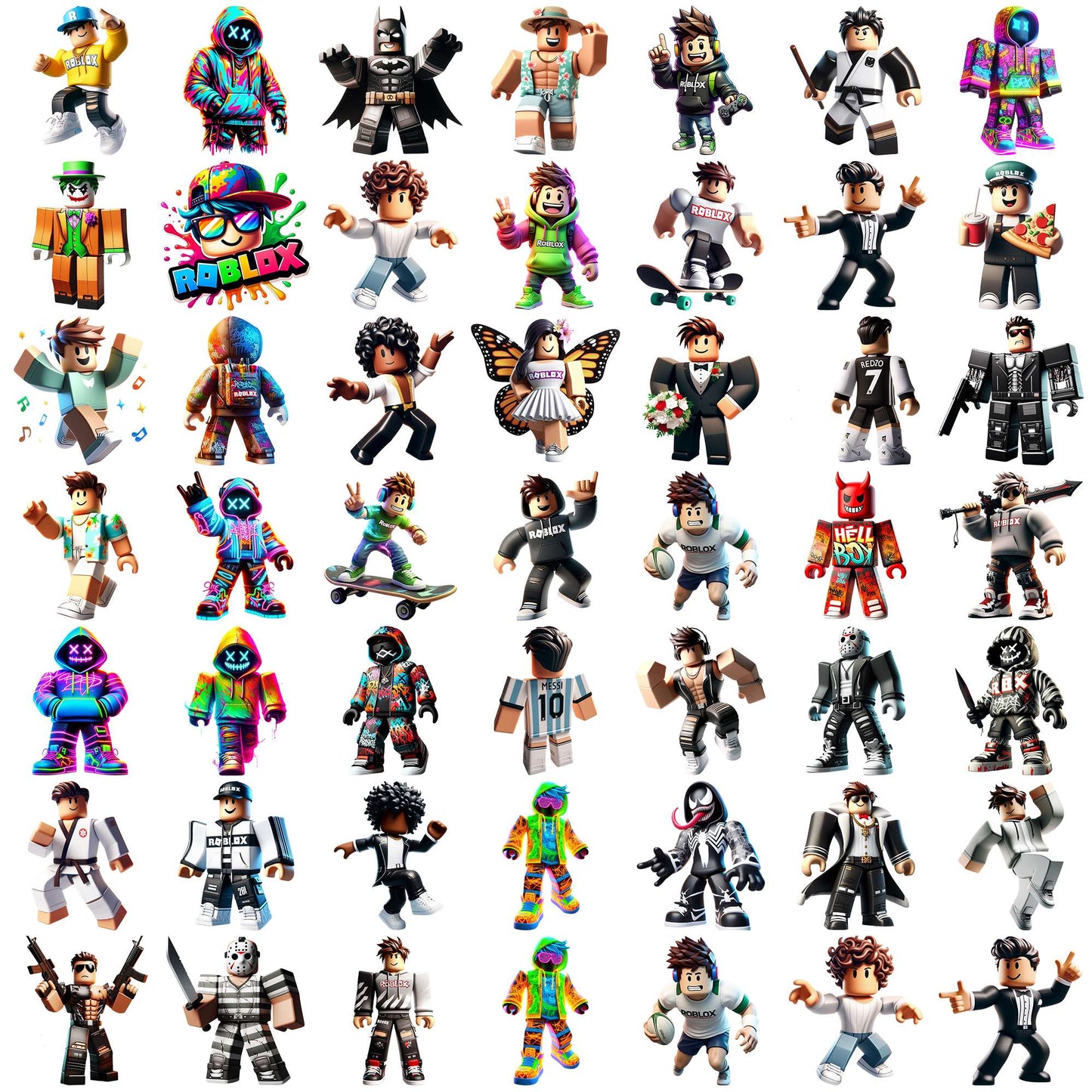 Roblox collection png bundle, roblox png, roblox giftcard png