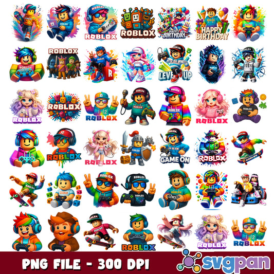 Roblox game on png bundle