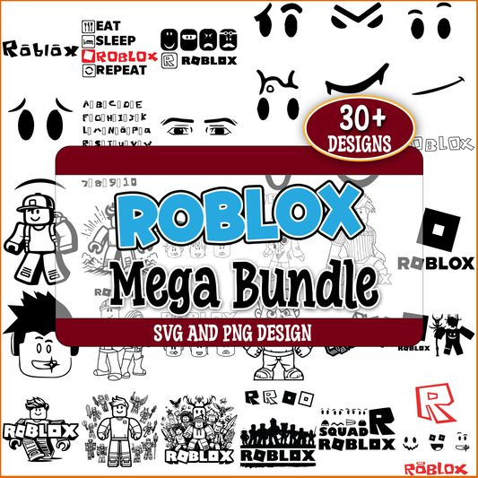 Roblox svg bundle