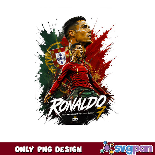 Ronaldo CR7 Portugal Football PNG, Soccer Player PNG, Sports PNG