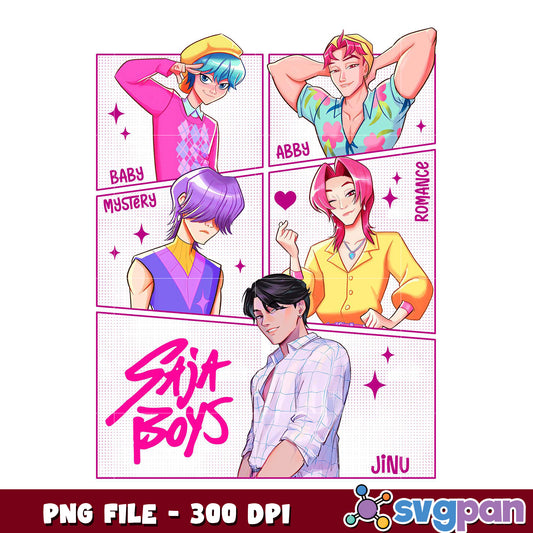 Saja boys kpop demon hunters png, kpop demon hunters png, saja kpop boys png