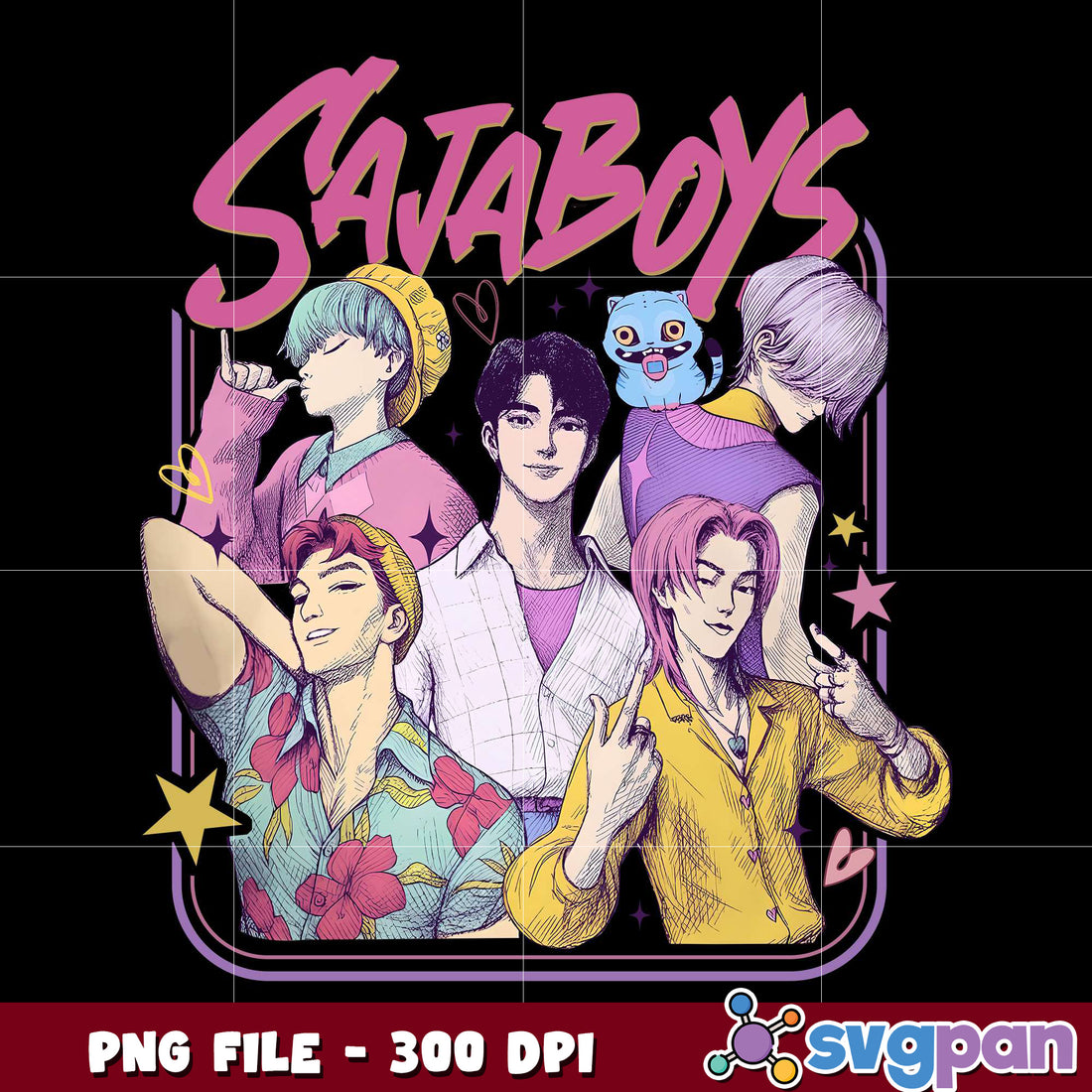 Saja boys team logo png, kpop emblem png, group symbol png – svgpan