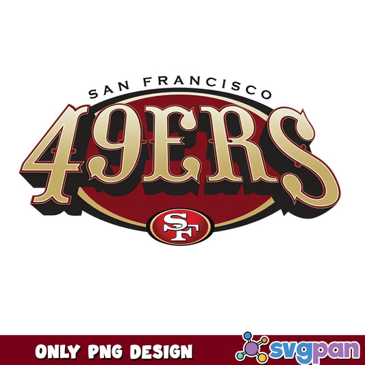 San Francisco 49ers PNG, NFL Football Team Logo, 49ers PNG