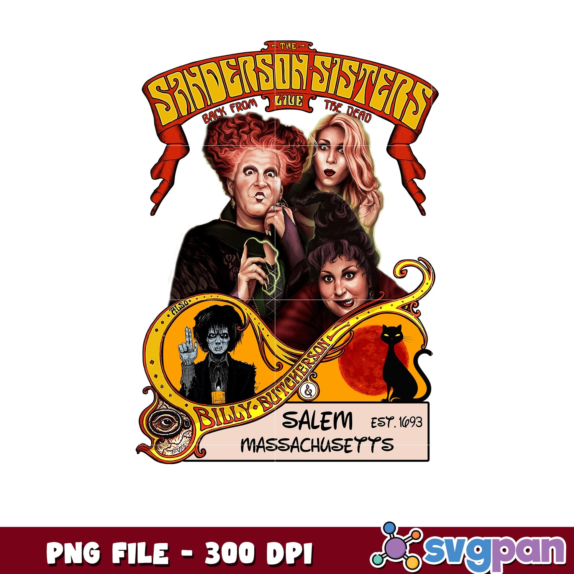 Sanderson sister halloween png, halloween png, halloween holiday png