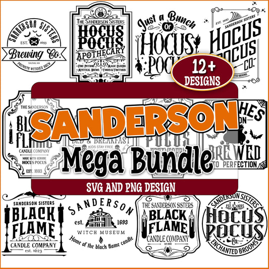 Sandorson art svg bundle