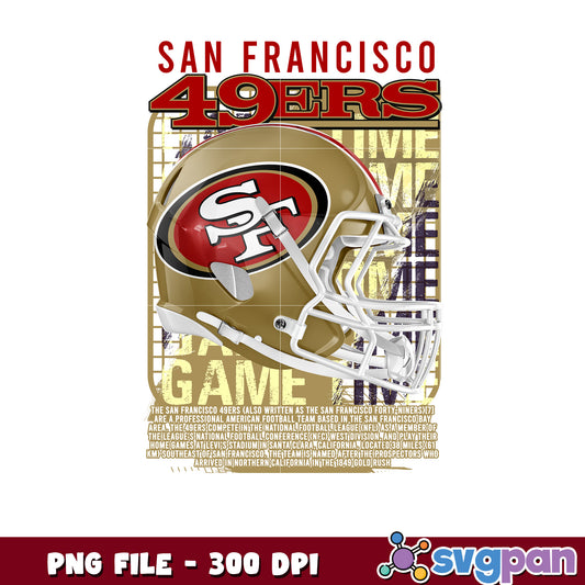 San francisco 49ers helmet logo design png, list of nfl teams png, nlf team logo png