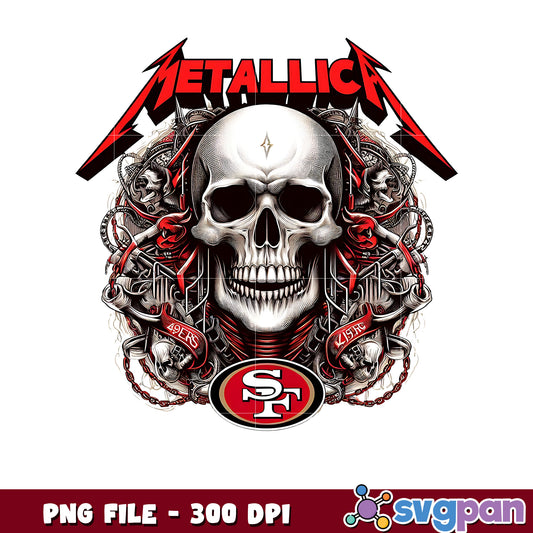 San francisco 49ers metallic png, nfl scores png, nfl 49ers png