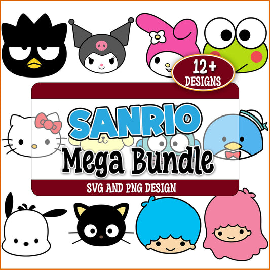 Sanrio avatar svg bundle