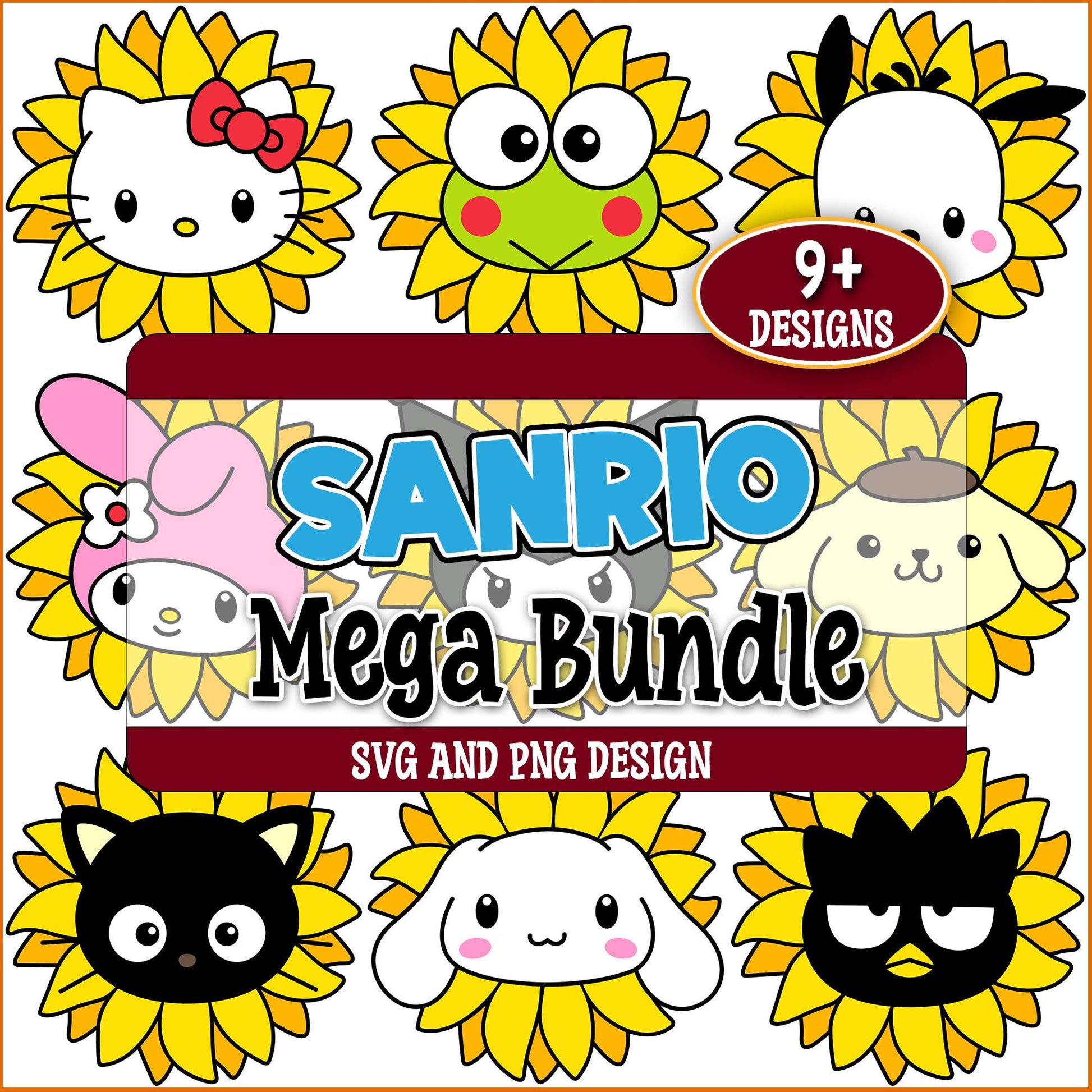 Sanrio sun flower svg bundle