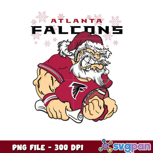 Santa claus atalanta falcons png, national league football png, super bowl png