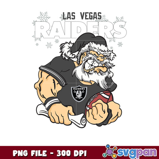 Santa claus lasvegas raiders png, national league football png, super bowl png