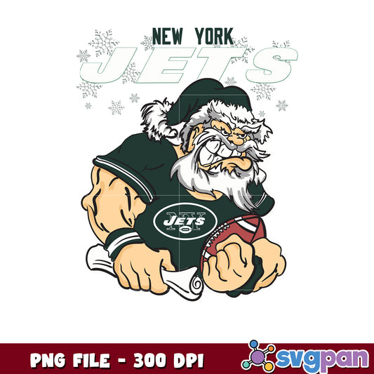 Santa claus newyork jets png, national league football png, super bowl png