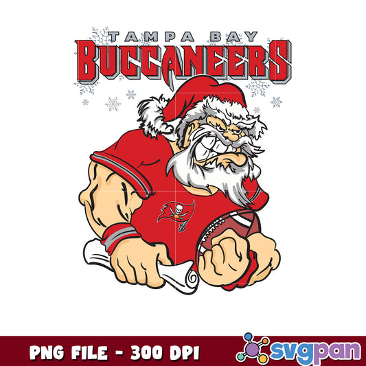 Santa claus tampa bay buccaneers png, national league football png, super bowl png