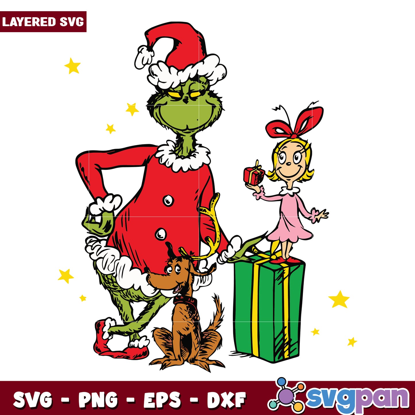Santa grinch svg, christmas season svg, new year grinch svg