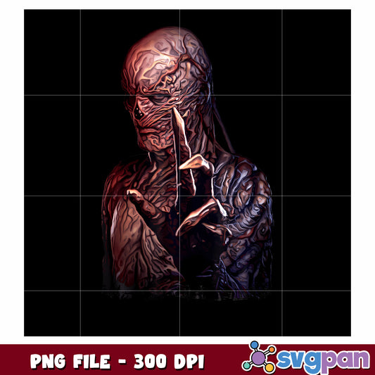Scary vecna png, hawkins town png, vecna monster png