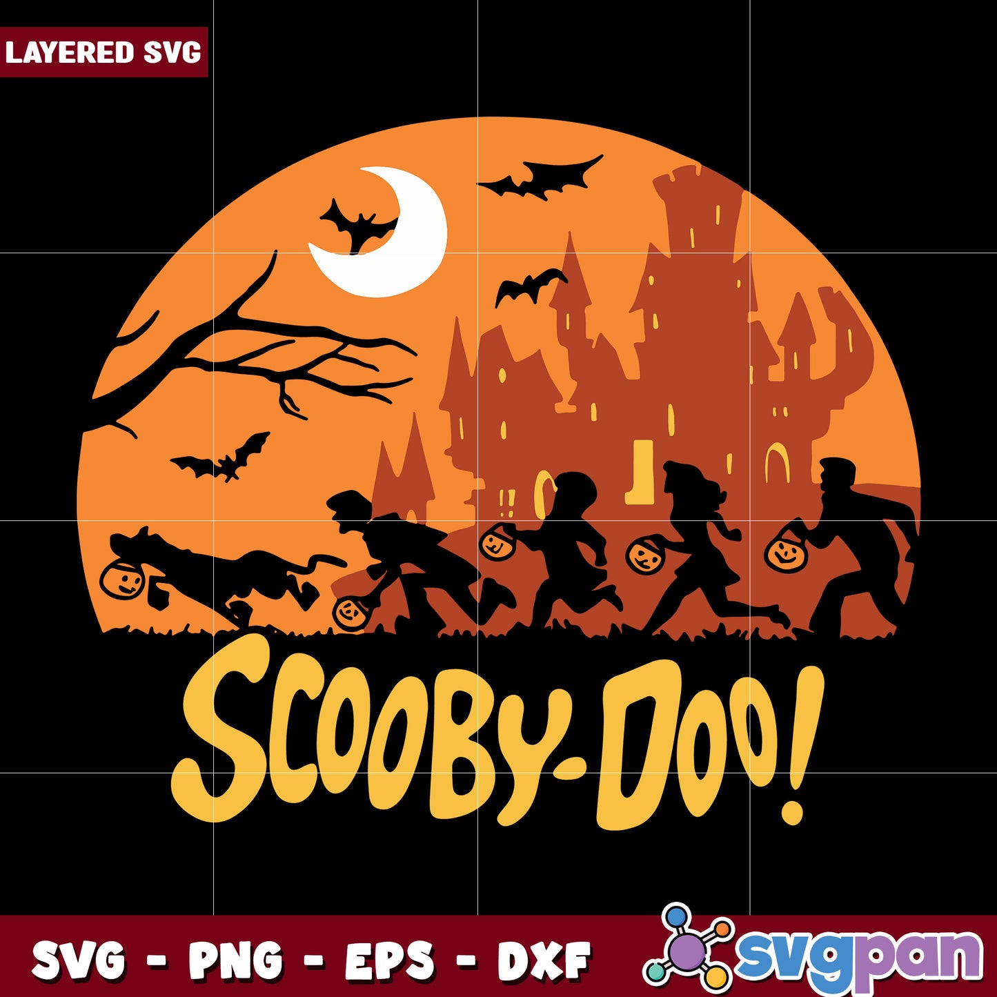 Sccoovy doo halloween svg, halloween vacation svg, halloween holiday svg