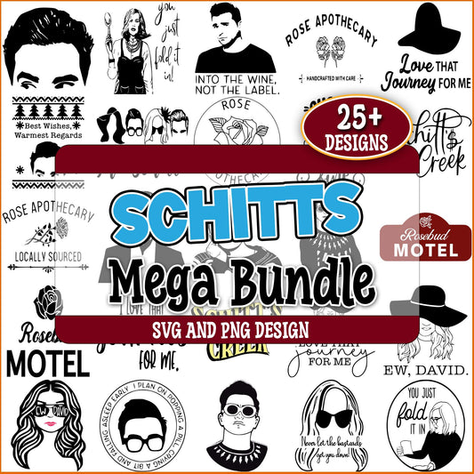 Schitts creek quotes svg bundle