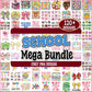 School adorable design png bundle
