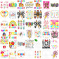 School adorable design png bundle, magic school ai png, high school musical png