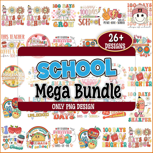 School days quotes png bundle