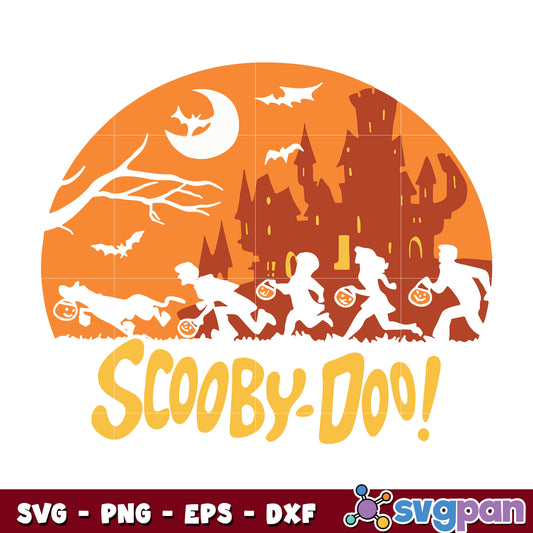 Scooby doo halloween svg