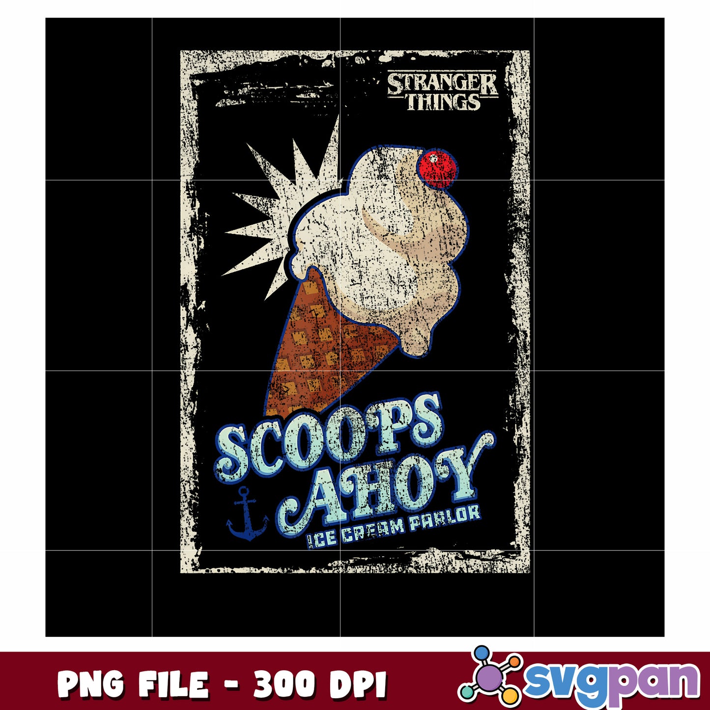 Scoops ahoy png, stranger things 5 png, hawkins kids png