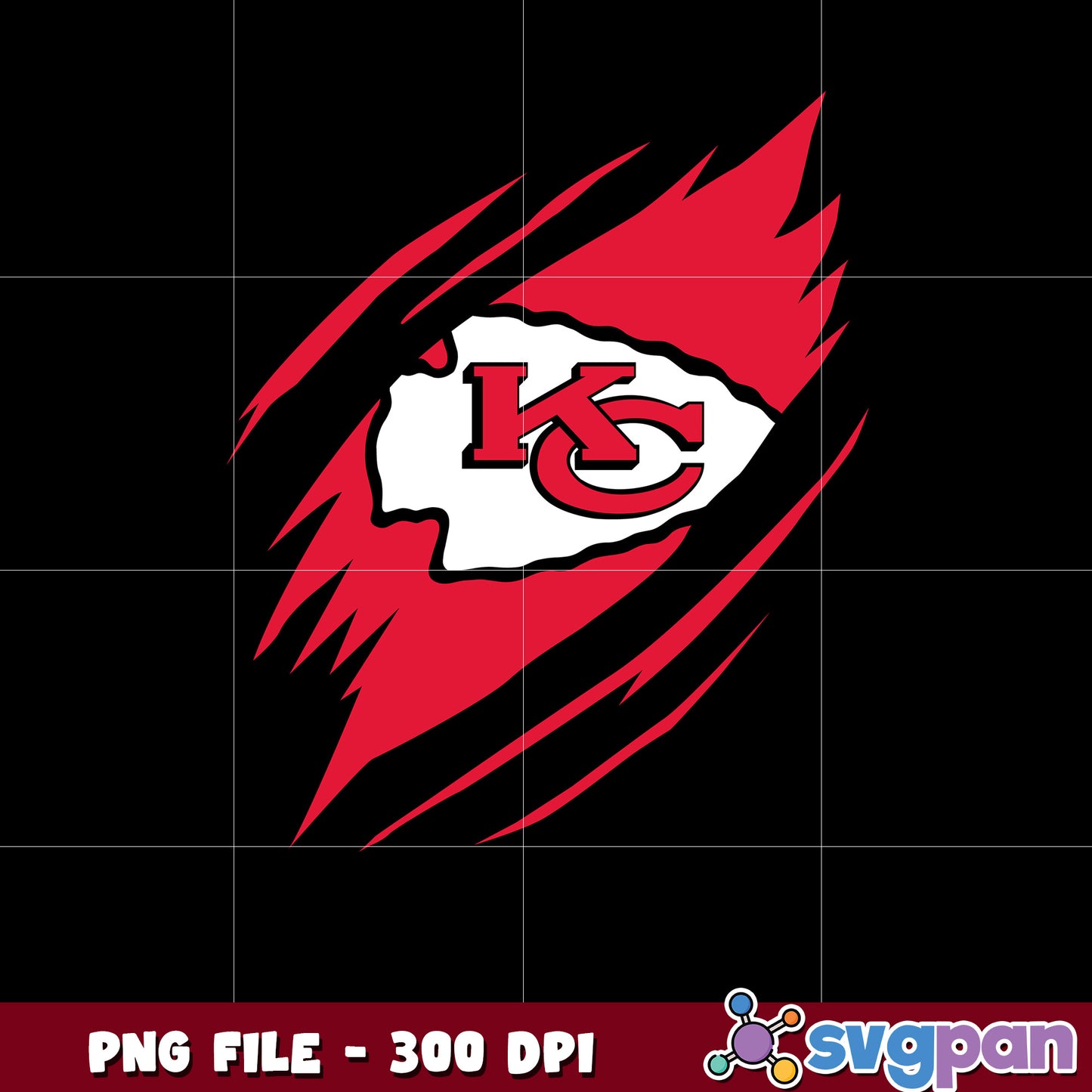 Scratch logo kansas city chiefs design png, nfl teams png, super bowl png