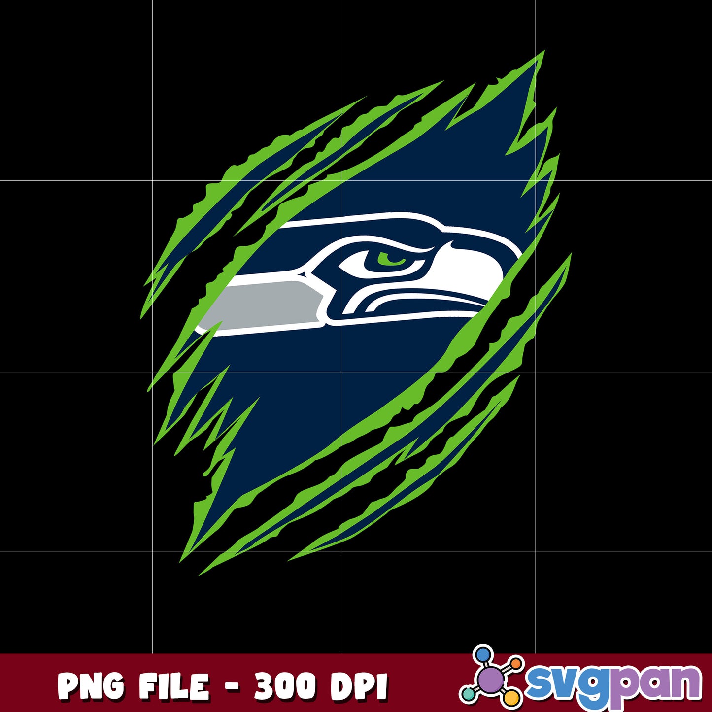 Scratch logo seatle seahawks design png, nfl teams png, super bowl png