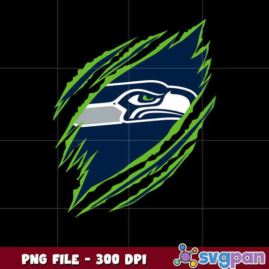 Scratch logo seatle seahawks design png, nfl teams png, super bowl png