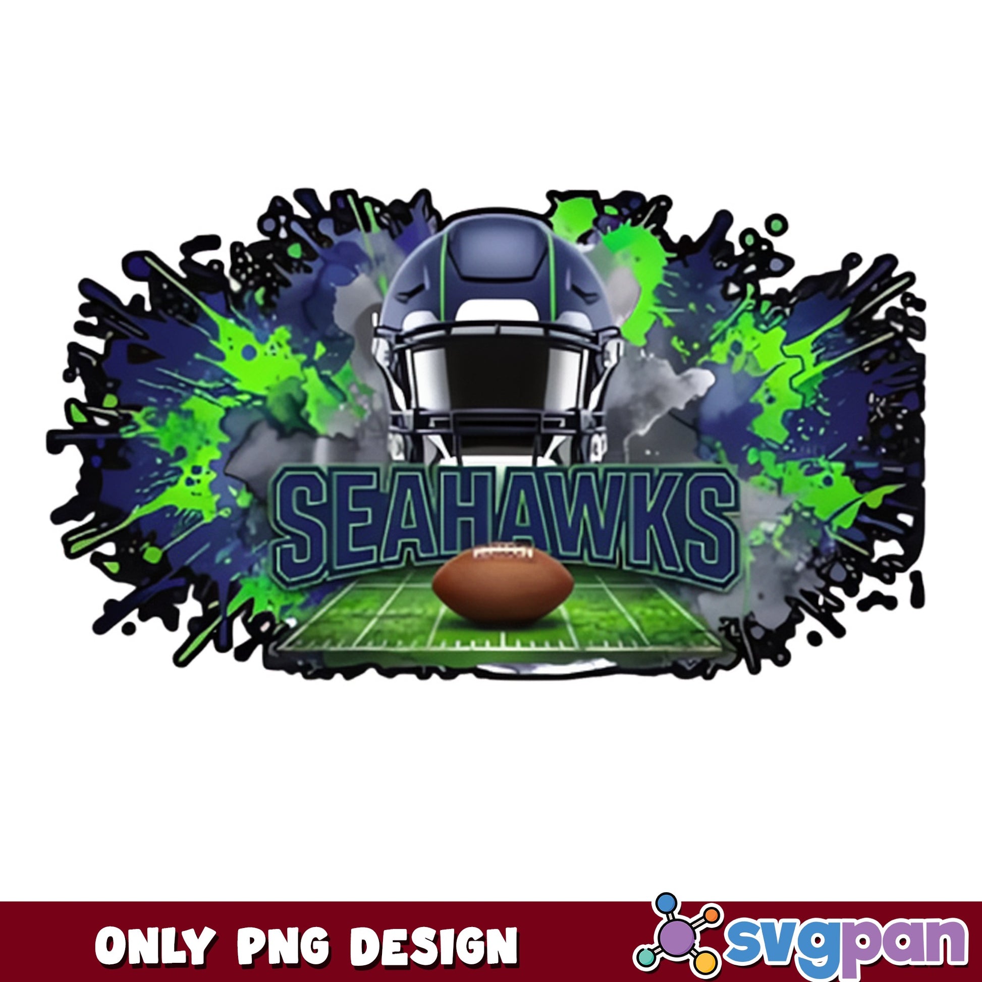 Seahawks Football Helmet PNG, Seattle Seahawks PNG, NFL PNG