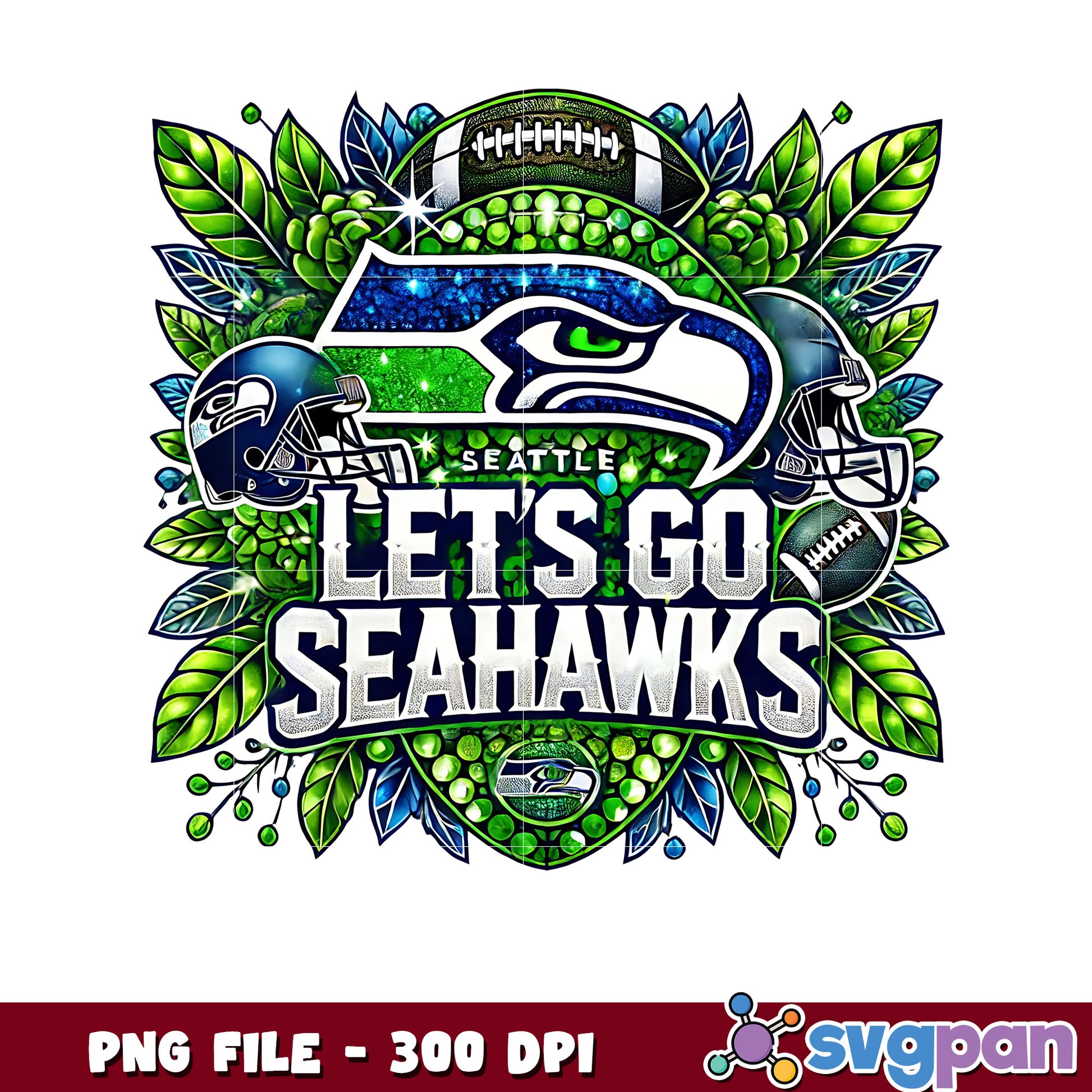 Seahawks let's go png, nfl teams png, national football league png
