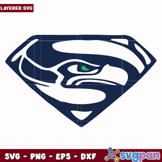 Seahawks superfan svg, super bowl svg, nfl seahawks svg
