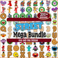 Seasame street alphabet svg bundle