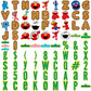 Seasame street alphabet svg bundle, seasame svg, seasame street toys svg
