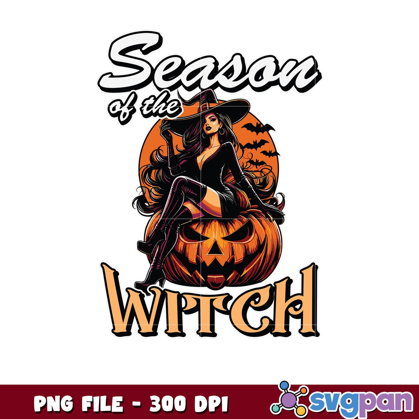 Season of the witch png, spirit halloween​ png, spooky autumn png