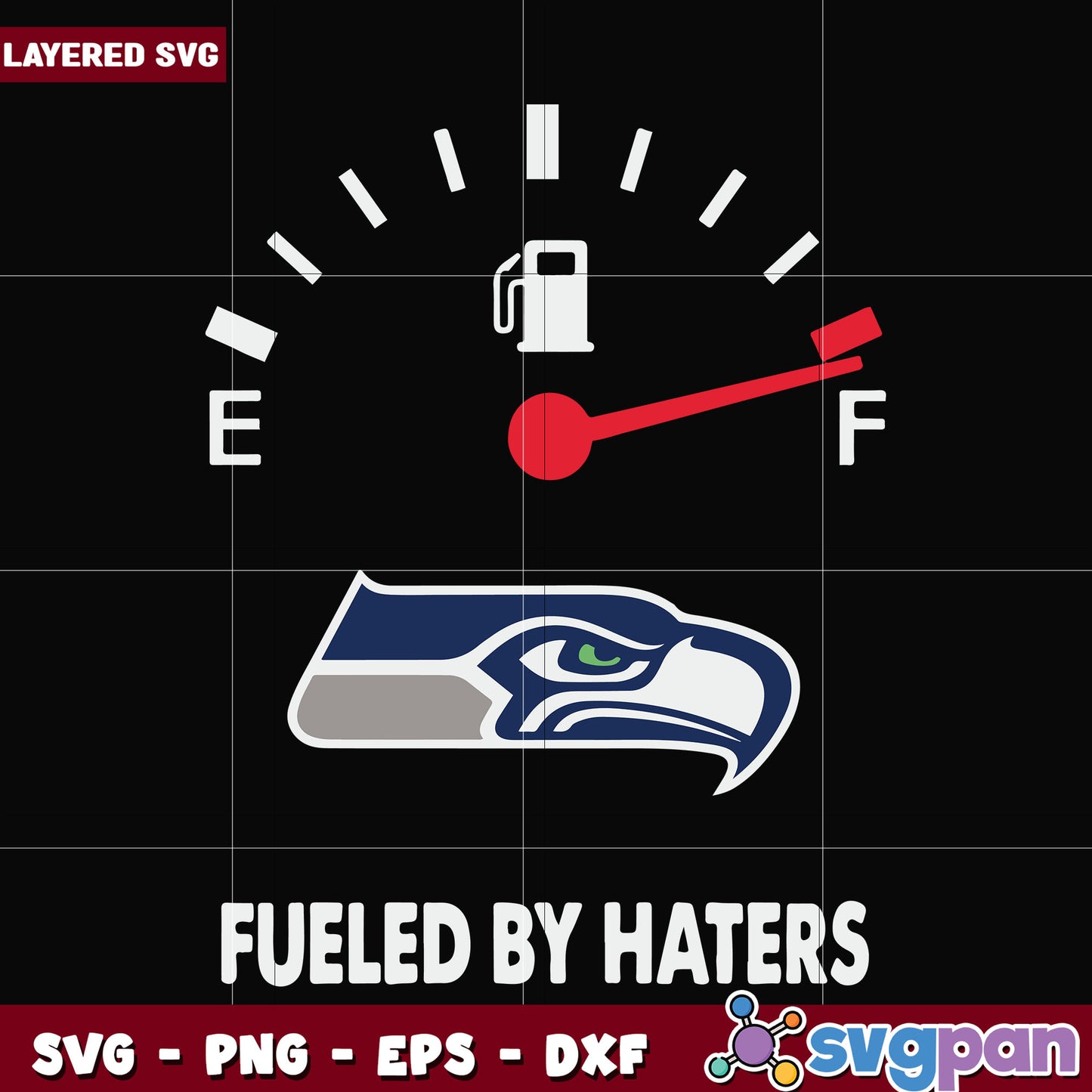Seattle Seahawks Fueled by haters design svg, super bowl svg, nfl seahawks svg