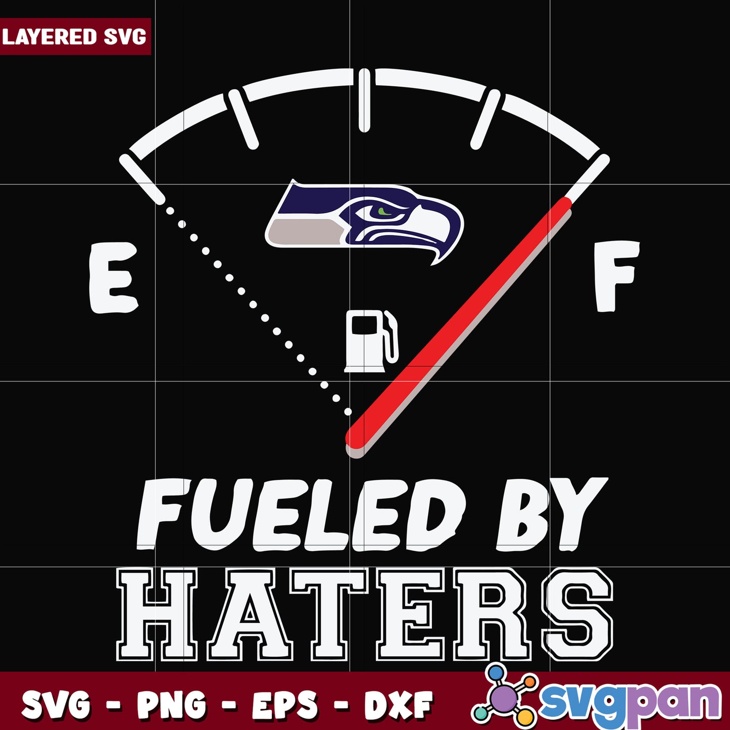 Seattle Seahawks Fueled by haters svg, super bowl svg, nfl seahawks svg