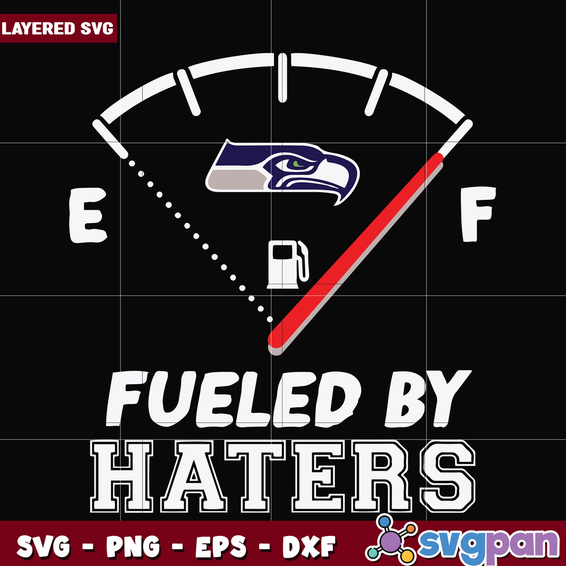 Seattle Seahawks Fueled by haters svg, super bowl svg, nfl seahawks svg