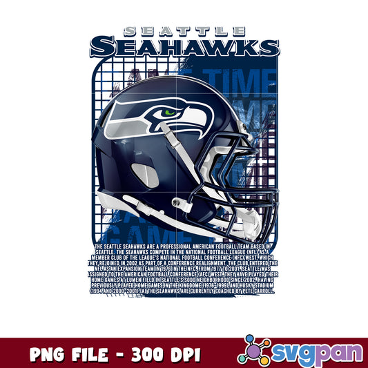 Seattle seahawks helmet logo design png, list of nfl teams png, nlf team logo png