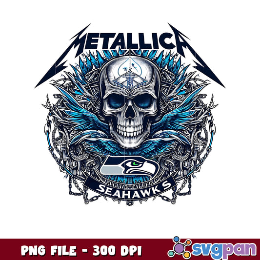 Seattle seahawks metallic png, nfl scores png, nfl seahawks png