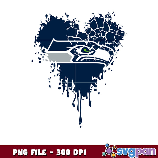 Seattle seahawks paint png, super bowl 2025 png, american football league png