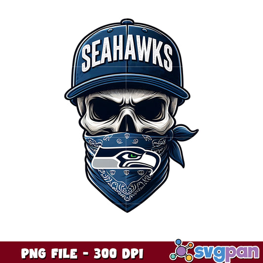 Seattle seahawks skull png, amrican football games​ png, nfl schedule​ png