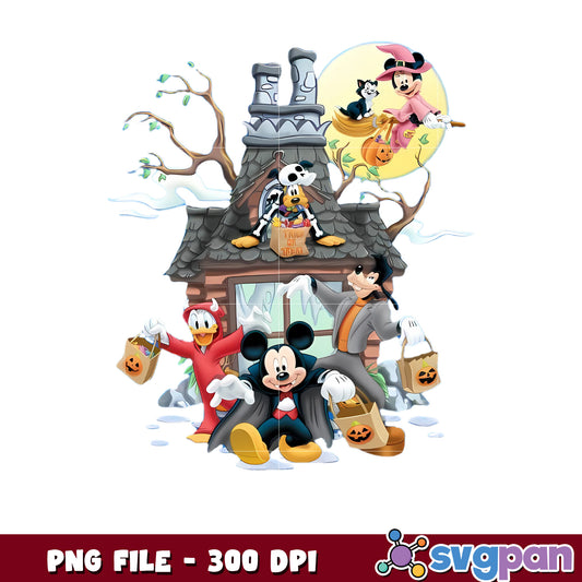 Sensational six halloween png, halloween png, halloween cartoon png