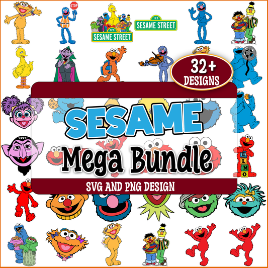 Sesame design svg bundle