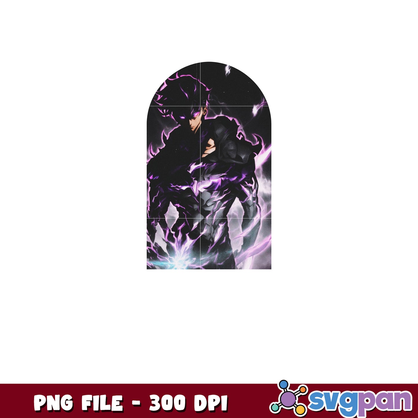 Shadow monarch design png, webtoon anime​​ png, anime 2025 png