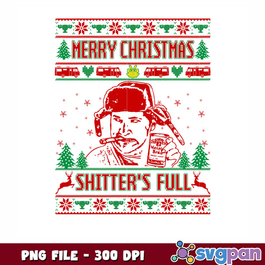 Shitter's full merry christmas png, christmas characters png, Christmas logo png