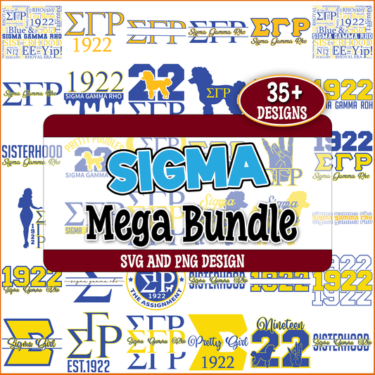 Sigma gamma rho svg bundle