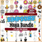 Simpsons design svg bundle