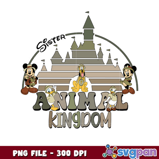 Sister animal kingdom png, disney cartoons png, disney png