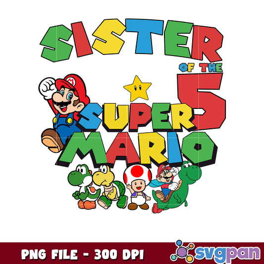 Sister of the super mario png, super mario png, mario characters png